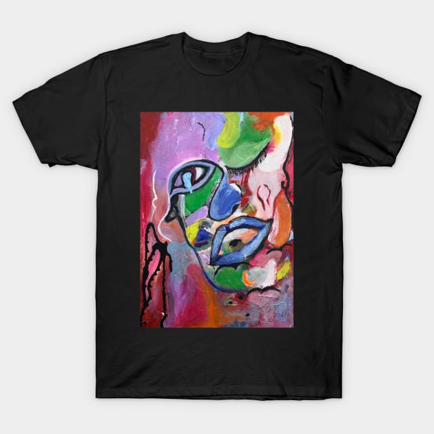 An Interchangeable World of Consciousness, Mask, Tote, Pin T-Shirt by DeniseMorgan